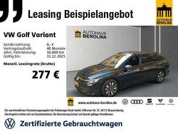 Schwarz Gebraucht 2024 VW Golf VIII Goal Kombi | 28.222 € (Guter Preis)
