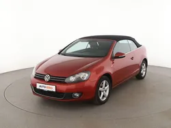 Rot Gebraucht 2014 VW Golf Cabriolet Cabrio | 11.790 € (Fairer Preis)