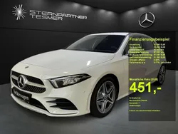 Weiß Gebraucht 2022 Mercedes A180 AMG Limousine | 29.550 € (Fairer Preis)