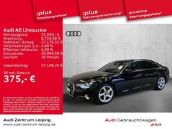 Brillantschwarz Gebraucht 2022 Audi A6 Sport Limousine | 33.930 € (Superpreis)