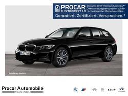 Schwarz Gebraucht 2020 BMW 330e Advantage Kombi | 26.260 € (Fairer Preis)