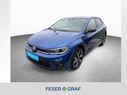 Reef blue metallic/schwarz Gebraucht 2025 VW Polo R-line Limousine | 25.680 € (Fairer Preis)