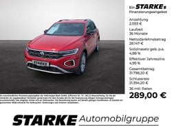 Rot (kings red metallic) Gebraucht 2024 VW T-Roc Goal SUV | 30.240 € (Superpreis)