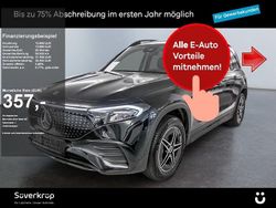 Schwarzlack kosmosschwarz (metallic) Gebraucht 2024 Mercedes EQB300 AMG SUV | 42.300 € (Etwas zu teuer)