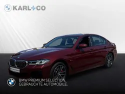 Rot Gebraucht 2022 BMW 530e M Sport Limousine | 37.998 € (Etwas zu teuer)