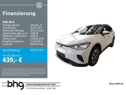 Gletscherweiß metallic/schwarz Gebraucht 2025 VW ID.4 Pro SUV | 38.430 € (Guter Preis)