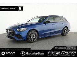 Blau Gebraucht 2024 Mercedes C300e AMG Limousine | 46.900 € (Fairer Preis)
