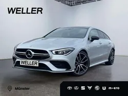 Iridiumsilver, metallic paint Gebraucht 2021 Mercedes CLA35 AMG AMG Kombi | 42.990 € (Fairer Preis)