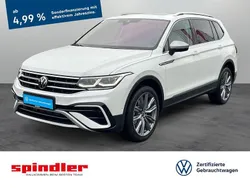 Oryxweiß perlmutteffekt Gebraucht 2025 VW Tiguan Allspace Elegance SUV | 54.880 €