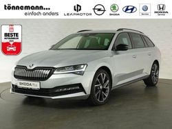 Brilliant silber Gebraucht 2021 Skoda Superb SportLine Kombi | 27.824 € (Fairer Preis)