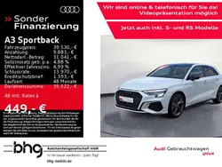 Gletscherweiß metallic Neu 2024 Audi A3 S-Line Limousine | 39.530 € (Fairer Preis)