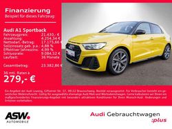 Pythongelb metallic Gebraucht 2022 Audi A1 S-Line Limousine | 21.430 € (Etwas zu teuer)