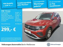Kings red metallic Gebraucht 2024 VW T-Cross Life SUV | 24.855 € (Fairer Preis)