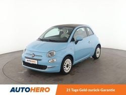 Blau Gebraucht 2016 Fiat 500C Lounge Cabrio | 9.290 € (Etwas zu teuer)