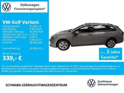 Mondsteingrau Gebraucht 2024 VW Golf VIII Life Kombi | 25.990 € (Fairer Preis)