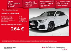 Gletscherweiß metallic Gebraucht 2024 Audi A1 Sportback S-Line Kleinwagen | 24.770 € (Fairer Preis)