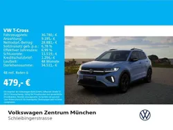 Blau Neu 2025 VW T-Cross R-line SUV | 36.780 € (Teuer)