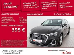 Mythosschwarz metallic Gebraucht 2024 Audi Q3 Sportback S-Line SUV | 36.900 € (Superpreis)
