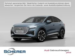 Geysirblau metallic Gebraucht 2022 Audi Q4 Sportback e-tron S-Line SUV | 36.850 € (Fairer Preis)