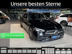 Lack obsidianschwarz (metallic) Gebraucht 2023 Mercedes C220 AMG line Kombi | 41.660 €