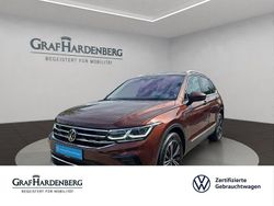 Blau Gebraucht 2021 VW Tiguan Elegance SUV | 32.444 € (Fairer Preis)