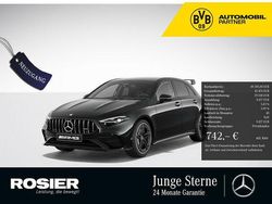 Schwarz / kosmosschwarz Gebraucht 2024 Mercedes A35 AMG Advanced Plus Limousine | 49.385 € (Teuer)