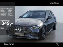 Grau Gebraucht 2024 Mercedes C220 AMG Kombi | 40.180 € (Fairer Preis)