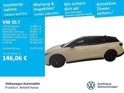 Gletscherweiß metallic/schwarz Gebraucht 2025 VW ID.7 GTX Limousine | 51.980 €