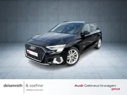 Schwarz Gebraucht 2022 Audi A3 Sportback Advanced Limousine | 24.980 € (Fairer Preis)
