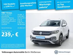 Pure white Gebraucht 2020 VW T-Cross United SUV | 19.689 € (Guter Preis)
