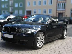 Schwarz Gebraucht 2010 BMW 120 Cabriolet Cabrio | 4.920 € (Superpreis)