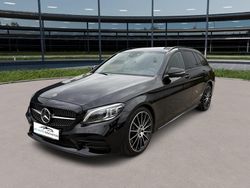 Schwarz Gebraucht 2019 Mercedes C300 AMG line Kombi | 29.800 € (Fairer Preis)