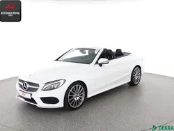 Weiß Gebraucht 2018 Mercedes C200 AMG Cabrio | 28.480 € (Guter Preis)