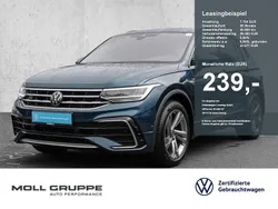 Nightshade blue (metallic) Gebraucht 2024 VW Tiguan R-line SUV | 37.980 € (Guter Preis)