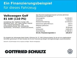 Weiß Gebraucht 2022 VW Golf VIII Life Limousine | 22.250 € (Fairer Preis)