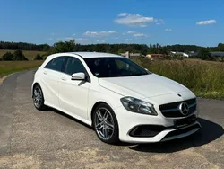 Weiß Gebraucht 2018 Mercedes A180 AMG line Limousine | 15.400 € (Fairer Preis)