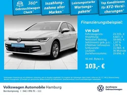 Weiß Gebraucht 2024 VW Golf VIII Life Kleinwagen | 23.333 € (Guter Preis)