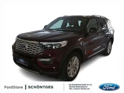 Rot Neu 2024 Ford Explorer Platinum SUV | 71.980 € (Teuer)