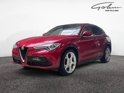 Rot Gebraucht 2022 Alfa Romeo Stelvio Ti SUV | 39.900 € (Teuer)