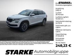 Moonweiss metallic Gebraucht 2021 Skoda Kodiaq Clever SUV | 28.545 € (Superpreis)