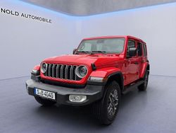 Rot Gebraucht 2024 Jeep Wrangler Unlimited Sahara SUV | 59.900 € (Fairer Preis)