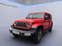 Rot Gebraucht 2024 Jeep Wrangler Unlimited Sahara SUV | 59.900 € (Fairer Preis)