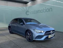 Grau Gebraucht 2021 Mercedes CLA250e Shooting Brake AMG Kombi | 29.850 € (Fairer Preis)