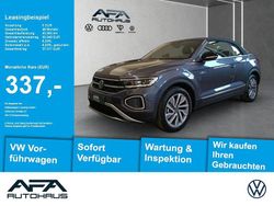 Schwarz Gebraucht 2025 VW T-Roc Cabriolet Goal Cabrio | 30.936 € (Superpreis)