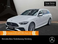 Weiß Gebraucht 2024 Mercedes C43 AMG Premium Plus Limousine | 58.990 € (Guter Preis)