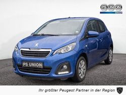 Blau Gebraucht 2021 Peugeot 108 Active Kleinwagen | 9.495 € (Fairer Preis)