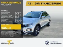 Silber Gebraucht 2023 VW T-Roc Move SUV | 21.690 € (Guter Preis)