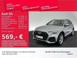 Florettsilber metallic Gebraucht 2024 Audi Q5 Ambiente SUV | 47.818 € (Fairer Preis)