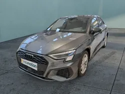 Grau Gebraucht 2022 Audi A3 Sportback e-tron S-Line Limousine | 29.909 € (Fairer Preis)