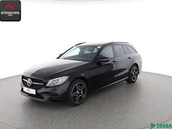 Schwarz Gebraucht 2021 Mercedes C300e AMG Limousine | 28.880 € (Fairer Preis)